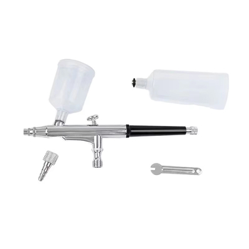 131 model, vanjski podesivi pištolj za prskanje, kalibar 0,3 mm, dvostruki spremnik, za umjetnost i tetoviranje