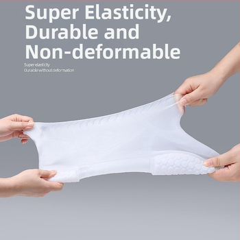 Покривала за обувки против дъжд и сняг, антихлъзгави, водоустойчиви, дебелени и износоустойчиви, материал: TPE, унисекс