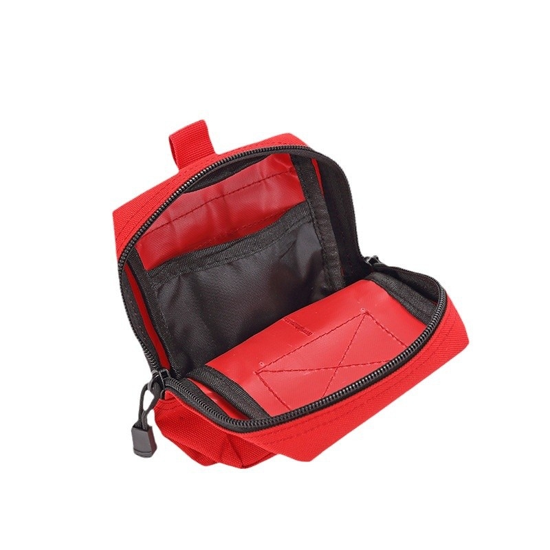 Molle taktička torbica za pas za otvorene sportove – Unisex, otporan poliester, jednobojni uzorak