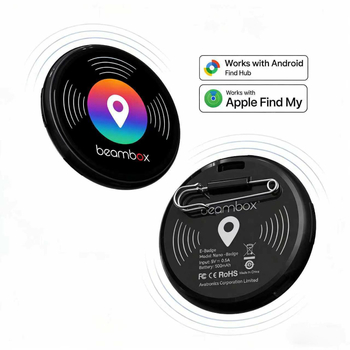 Beambox Niki Findmy εντοπιστής θέσης με εμβέλεια 10 m, μπαταρία 730 mAh, βάρος 30 g, συμβατός με iOS και Android
