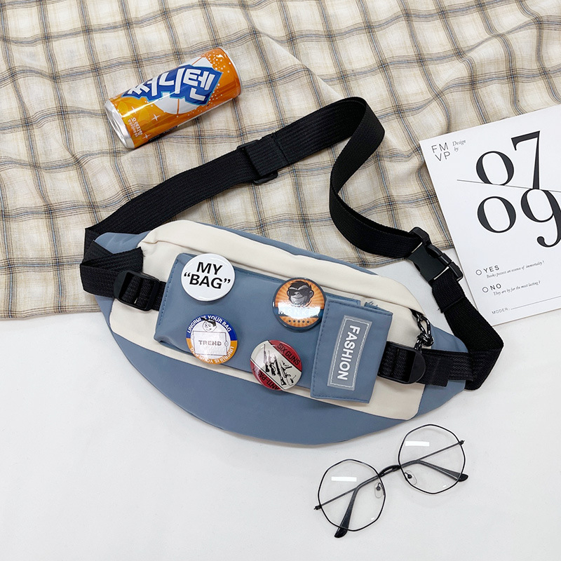 Muška torba za prsa, gradski stil, Oxford tkanina, vodootporna, Yu qiao