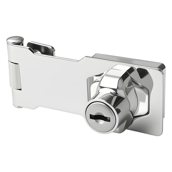 Placă de încuietoare pentru dulapuri și sertare - Material: oțel laminat la rece + aliaj de zinc - Model: Lock Plate Door Buckle - Destinație: dulapuri, sertare, frigidere, congelatoare - Stil: minimalist modern - Brand: Gu Rui