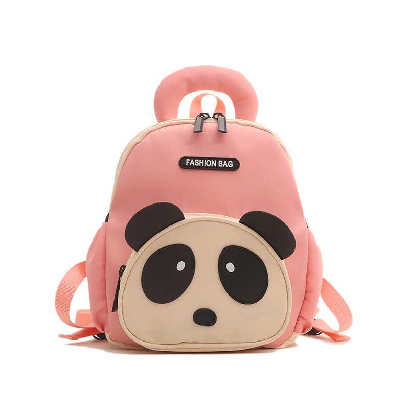 Ruksak za vrtić s karikaturarnim panda motivom, vanjska Oxford platna, unutarnja podstava od poliestera, model 1018