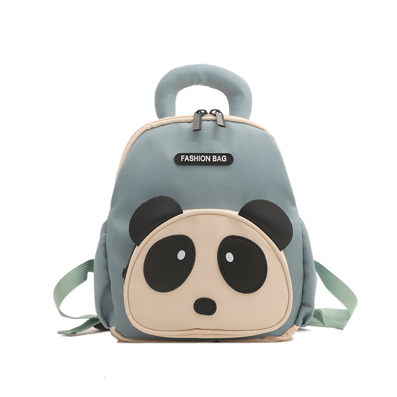 Ruksak za vrtić s karikaturarnim panda motivom, vanjska Oxford platna, unutarnja podstava od poliestera, model 1018