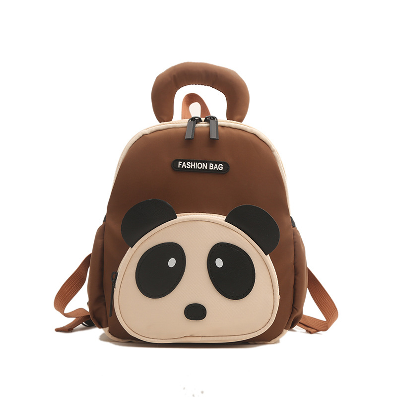 Ruksak za vrtić s karikaturarnim panda motivom, vanjska Oxford platna, unutarnja podstava od poliestera, model 1018