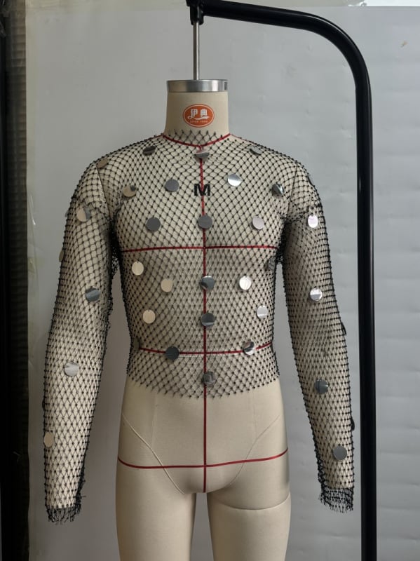 Nailonist tank-top, vaba lõikega, õhuke materjal, tänavustiil, kevad 2025