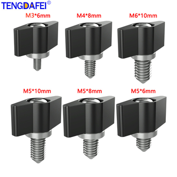 TF10580 PTZ заключващ винт с T-образна регулируема дръжка, М3/M4/M5/M6, алуминиева сплав + въглеродна стомана, за различни видове малки PTZ, товароподемност 2–5 кг