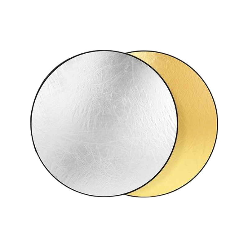 5-в-1 Фотографски отражател и сгъваем преносим панел за осветление, найлон, за всички условия