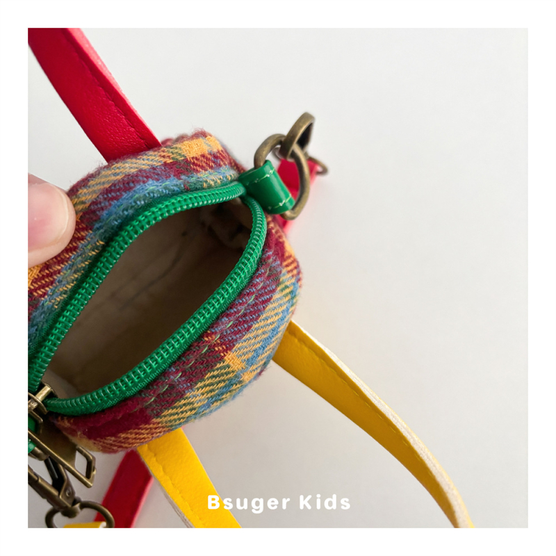 Dječja crossbody torba u korejskom stilu s motivom Djeda Mraza, platno, poliester podstava, prozračna i izdržljiva, za djevojčice