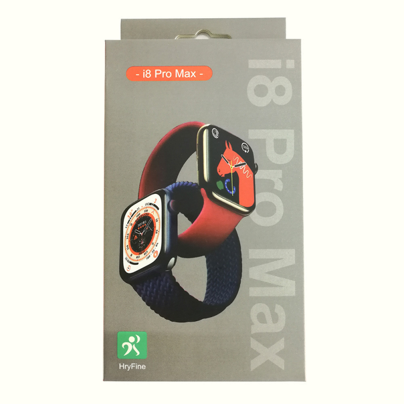 I8Promax S10 ceas inteligent cu apeluri Bluetooth, monitorizare sănătate ( ritm cardiac, tensiune arterială și saturația de oxigen), monitorizare somn, numărătoare de pași, afișaj TFT