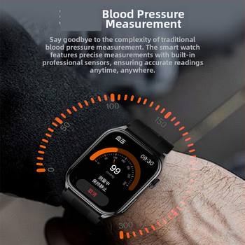 Ceas inteligent S101, afișaj AMOLED, ECG, măsurare tensiune arterială, monitorizare ritm cardiac, plăți NFC