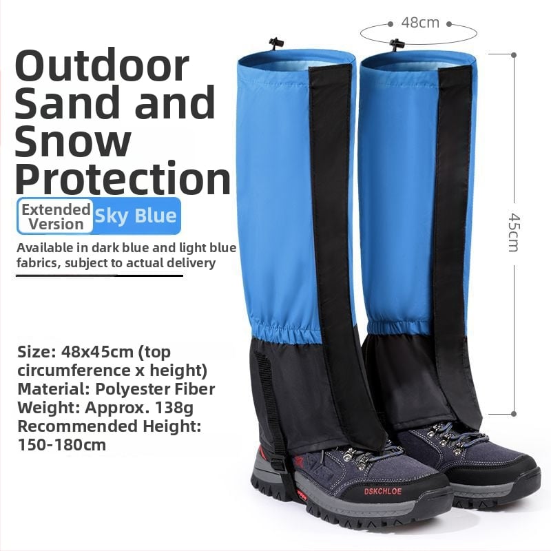 Gyerekek téli hóvédő lábszárvédők kültéri sétákhoz, hó- és homokvédő, Anyag: Fa; Stílus: mindennapi pihenés; Szezon: Tavasz