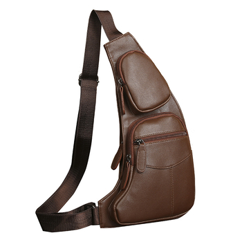 Muška torba za prsa - PU koža, Protukradnja, Urban stil, Model 9025, Za muškarce