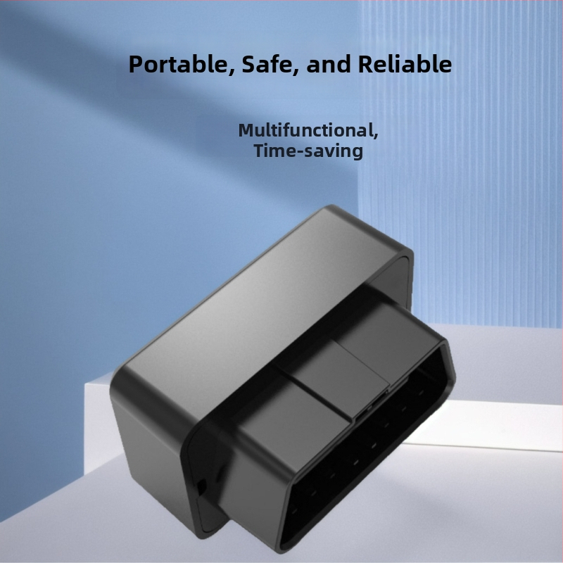 Localizator OBD GPS pentru mașină – tracker plug‑in, alarme anti‑furt cu vibrații și întreruperea alimentării, baterie polimer, autonomie 72h, precizie GPS <10 m