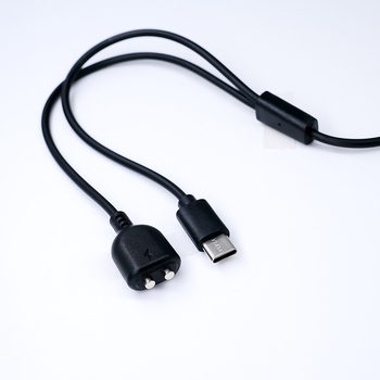 USB-C магнитен кабел за зареждане с две функции за електрически четки и носими устройства – модел Cx-002, Zero ao