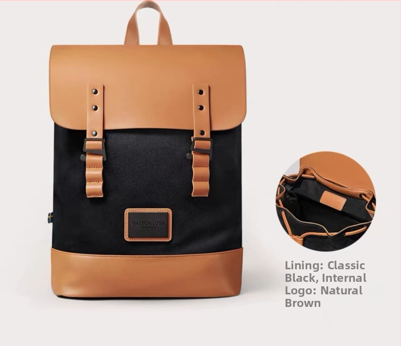 Unisex ruksak za putovanje s pretincom za laptop (≤20L; platno; 14-inčni laptop; vodootporan; proširiv)