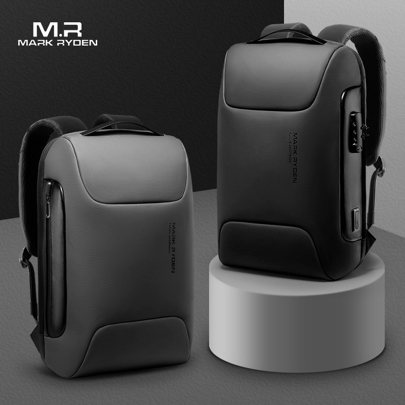 MARK RYDEN ruksak protiv krađe za poslovna putovanja MR9116, Oxford tkanina, kapacitet 20–35 L, vodootporan