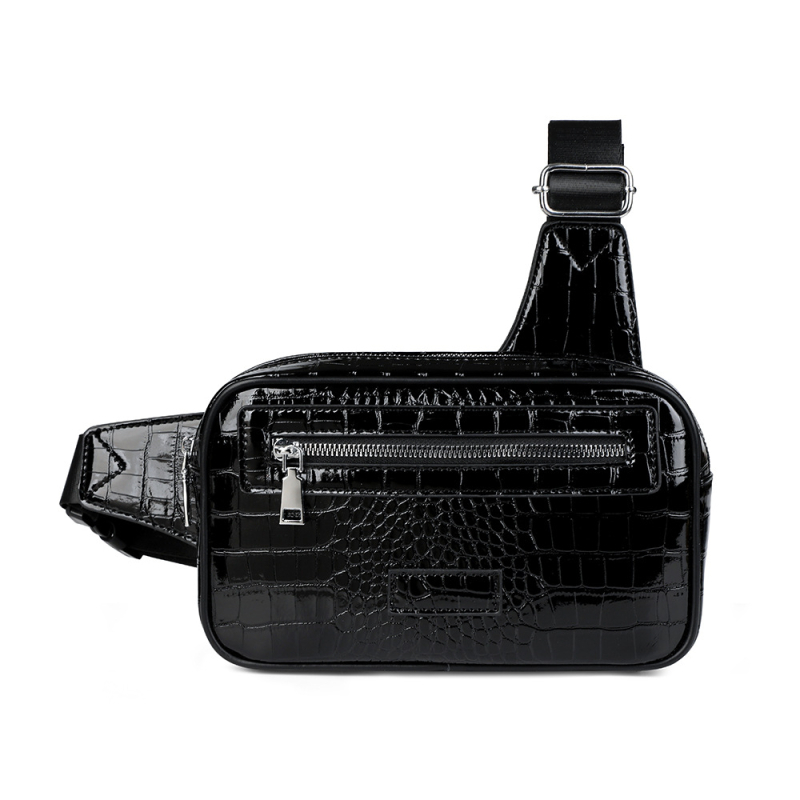 Muška crossbody torba, gradska jednostavnost, PU materijal, otporan na habanje i ogrebotine, marka Saro Xi, jednobojni dizajn