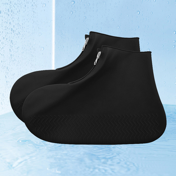 Силиконови водоустойчиви покривала за обувки — антихлъзгави, износоустойчиви, с лого Hua Hong, персонализируеми