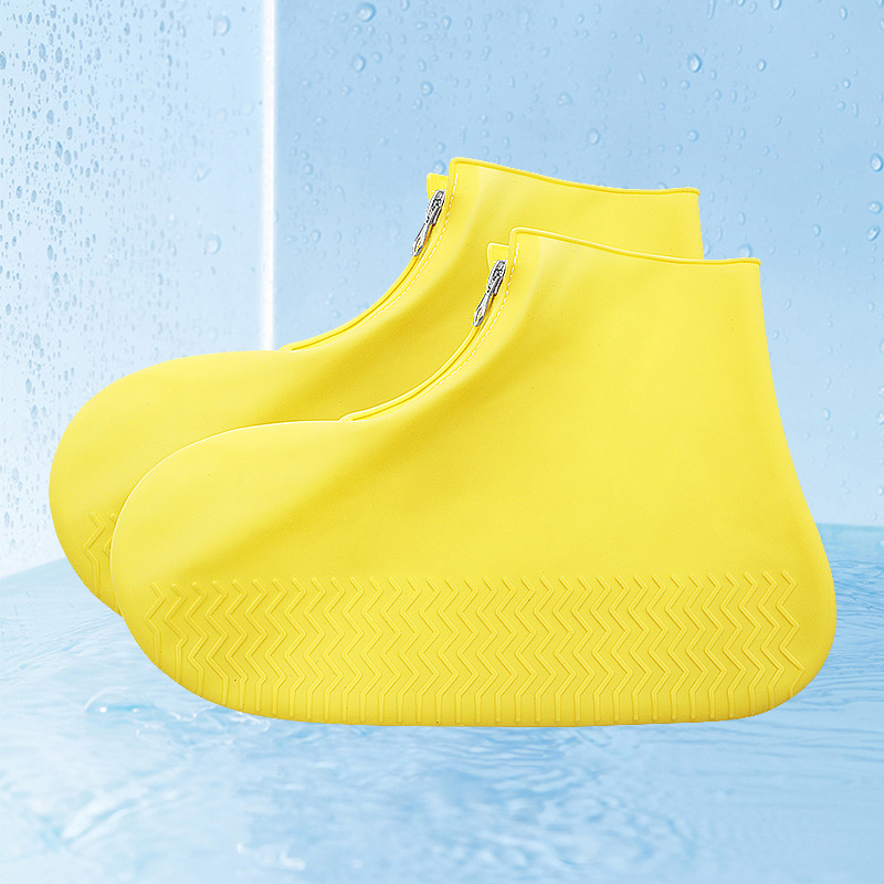 Силиконови водоустойчиви покривала за обувки — антихлъзгави, износоустойчиви, с лого Hua Hong, персонализируеми