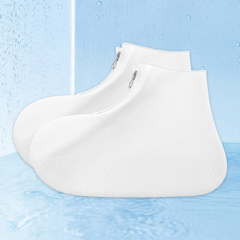 Силиконови водоустойчиви покривала за обувки — антихлъзгави, износоустойчиви, с лого Hua Hong, персонализируеми