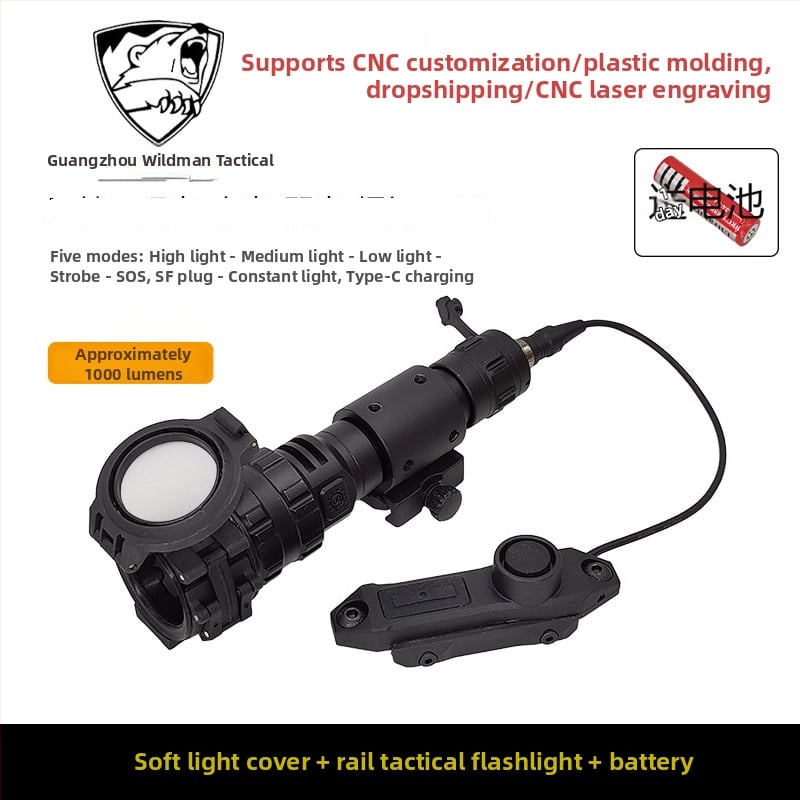 Фенерче — комплект предпазни капачета с IR филтър, M951, метален корпус (Метален; M951; IR филтър; Статичен модел; Неелектрически)