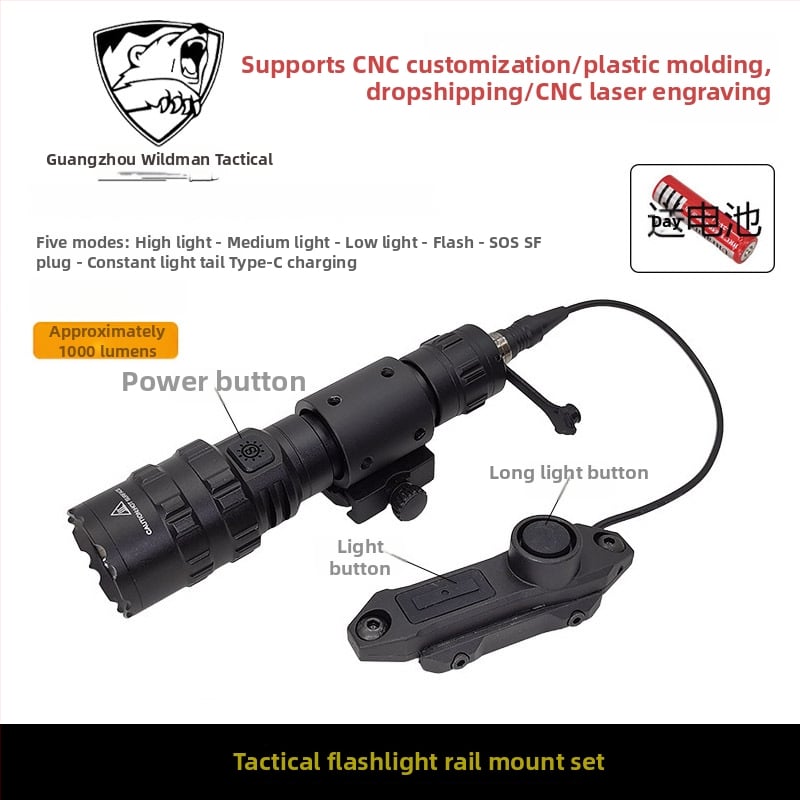Фенерче — комплект предпазни капачета с IR филтър, M951, метален корпус (Метален; M951; IR филтър; Статичен модел; Неелектрически)
