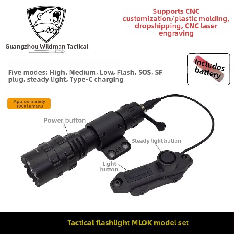 Фенерче — комплект предпазни капачета с IR филтър, M951, метален корпус (Метален; M951; IR филтър; Статичен модел; Неелектрически)
