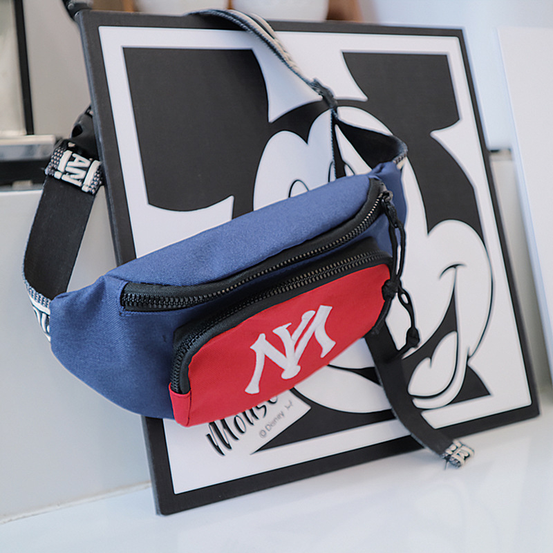 Dječja platnena crossbody torba s uzorkom slova — ultra lagana, prozračna, otporna na habanje, za vrtić