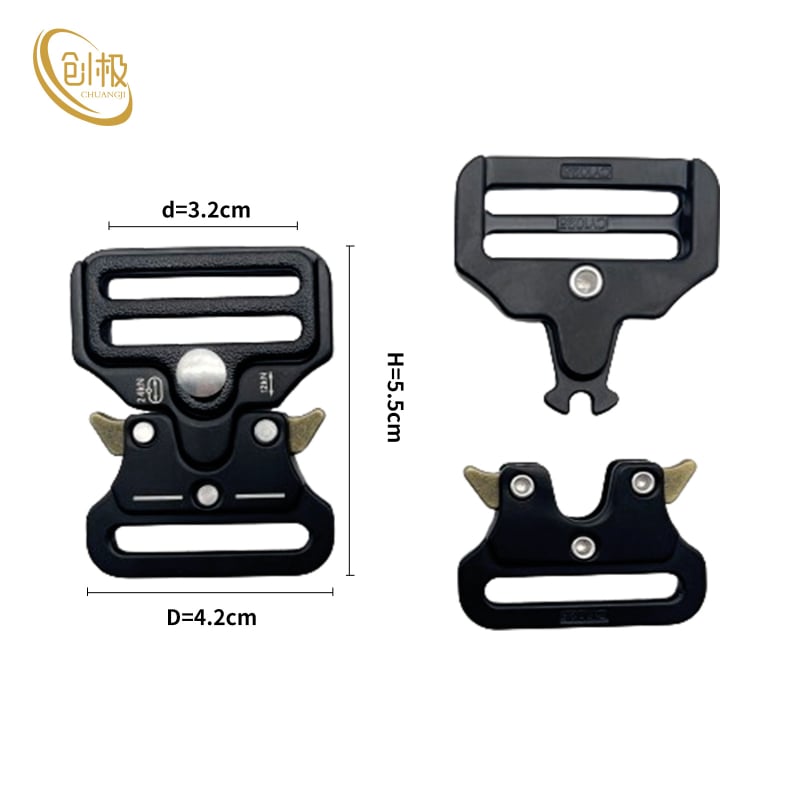 Κουμπωτή ζώνης σε σχήμα φιδιού, μεταλλικό κράμα, κυβερνο-λειτουργικό στυλ, αντοχή στη φθορά, για εξωτερικούς χώρους, ομαλό μοτίβο