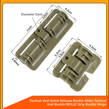 Taktická vesta s plastovým zapínaním, MOLLE pásový modul, model 65, odolnosť proti opotrebeniu, rozšírenie