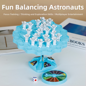 Balansno drvo-spaceman slagalica – interaktivna stolna igra za djecu, trening koncentracije, roditelj-dijete interakcija, koordinacija ruka-oko, materijal PP