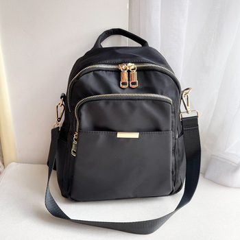 Unisex nylon ranac – Kapacitet do 20L, prozračan, vodootporan, Ulični stil, Model 9860