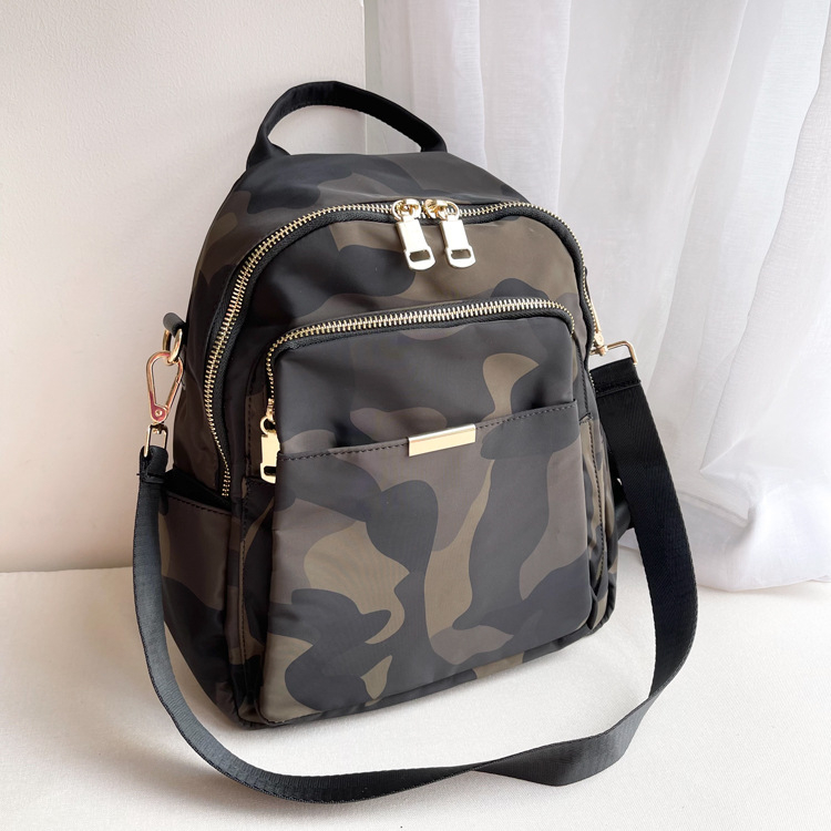 Unisex nylon ranac – Kapacitet do 20L, prozračan, vodootporan, Ulični stil, Model 9860