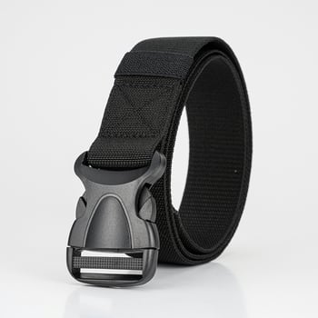 Регулируем еластичен тактически колан с катарама, ултра лек, износоустойчив, пластмасов материал, аксесоари за чанти