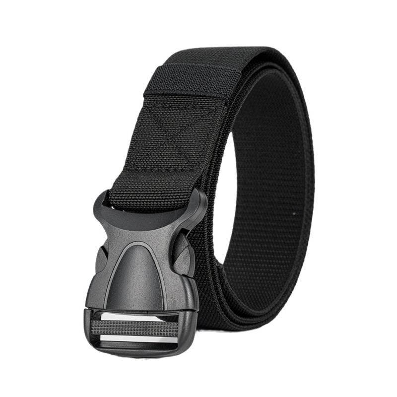 Регулируем еластичен тактически колан с катарама, ултра лек, износоустойчив, пластмасов материал, аксесоари за чанти