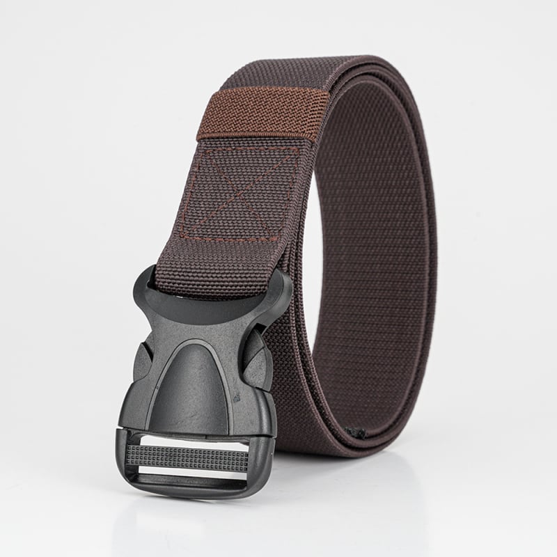 Регулируем еластичен тактически колан с катарама, ултра лек, износоустойчив, пластмасов материал, аксесоари за чанти
