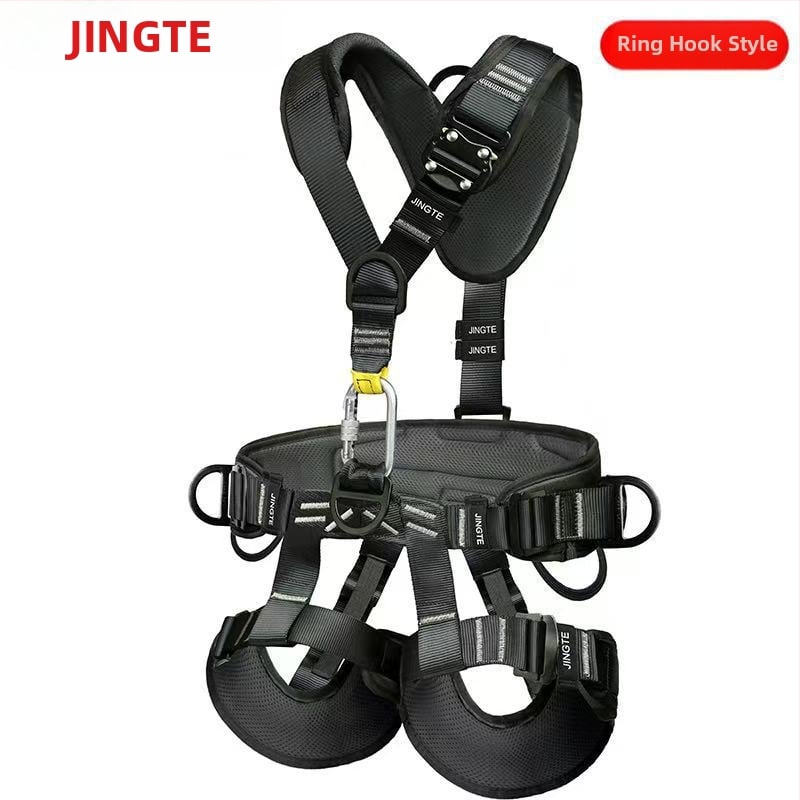 Ham de siguranță pentru corp întreg pentru lucru la înălțime – Jingte, alpinism și salvare, anti-cădere