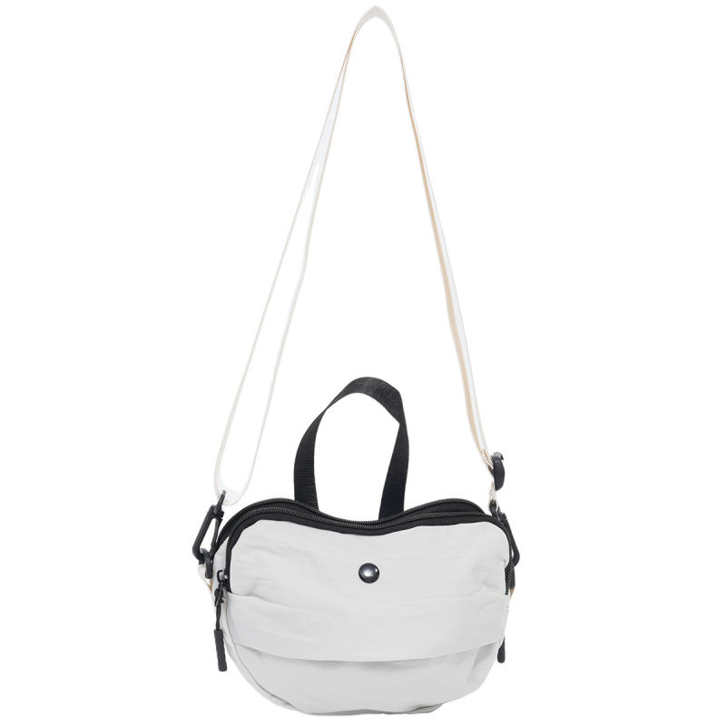 Platnena crossbody torba, Harajuku stil, moderan unisex dizajn, ultralagana i otporna, podstava od poliestera, svakodnevna uporaba
