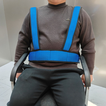 Kerekesszékre szóló ülésbiztonsági öv, szalagból készült, nylon biztonsági kötél, 100 cm hosszú