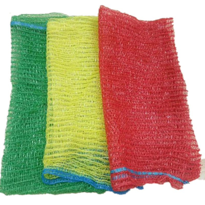 HDPE Raschel mrežaste vreće za povrće i luk, pletene mrežaste vreće, plastične vreće za pakiranje