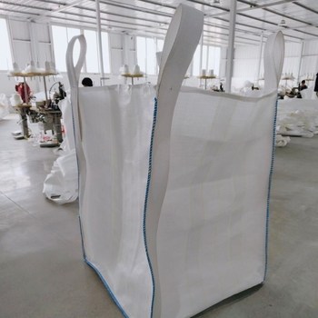 PP ton torba s U-oblikom i zaključnim rubom, nosivost 1.000–2.000 kg, otisak logotipa, plastična tkanina torba za rasuti teret