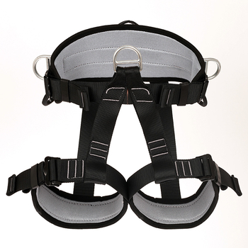 Curea de siguranță cu cinci puncte, cu cârlige duble pentru lucrări la înălțime, curea și frânghie din poliester, sarcină de 15 kN, lungimea frânghiilor: orice dimensiune, protecție împotriva căderilor