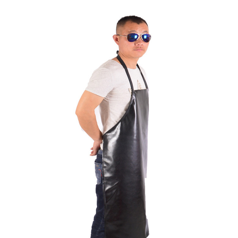 Leather Apron - PU umjetna koža pregača, vodootporna i otporna na ulje, težina 1