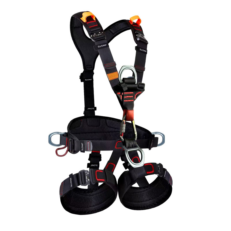 Jingte harnesă de siguranță cu cinci puncte pentru muncă la înălțime, alpinism și salvare, greutate redusă