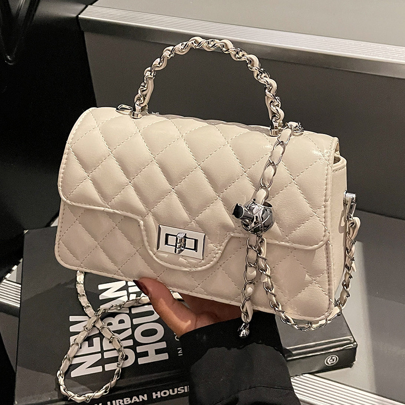 Crossbody torba, mini kvadratni oblik, PU materijal, zaključavanje na bravu, poliester podstava, unutarnji džep za telefon