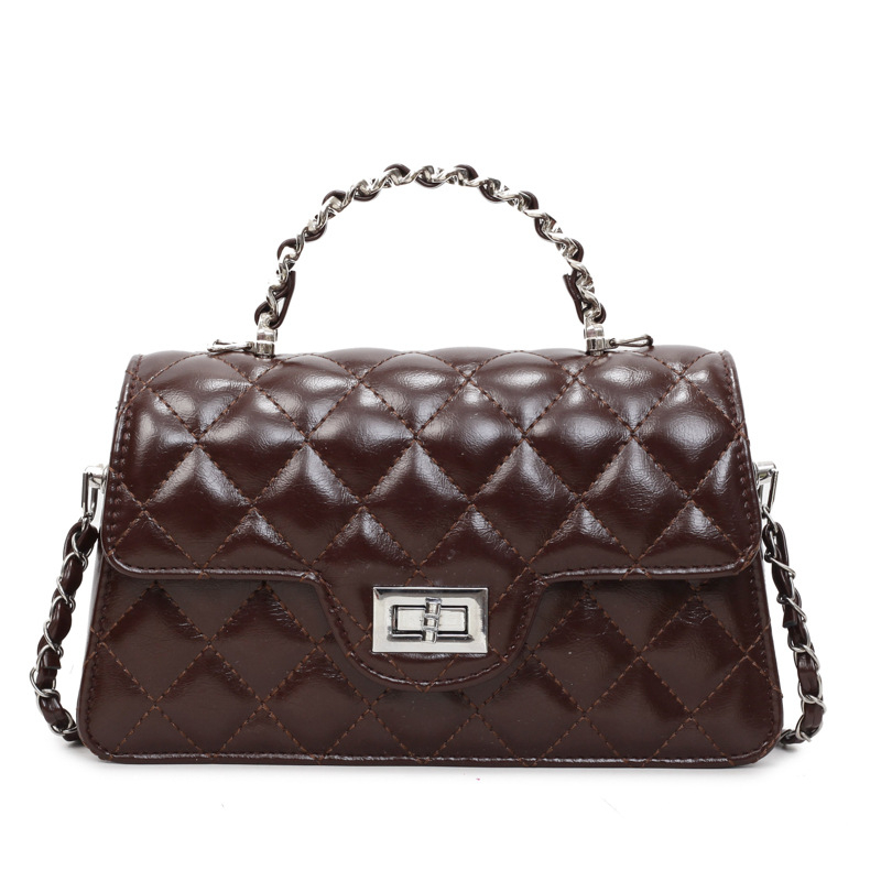 Crossbody torba, mini kvadratni oblik, PU materijal, zaključavanje na bravu, poliester podstava, unutarnji džep za telefon