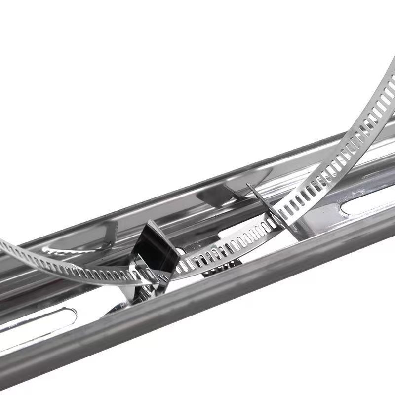 Megerősített kereszttartó megfigyelő vízálló dobozhoz, acél gyűrűs csipesz, rögzített oszlop (Modell: Support; Termékkód: Support; Márka: 1; Importált: Nem)