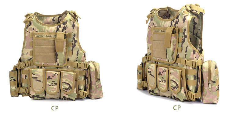 Тактическа жилетка за специални операции, амфибийна, лека и многофункционална, с балистична пластина срещу пробождане