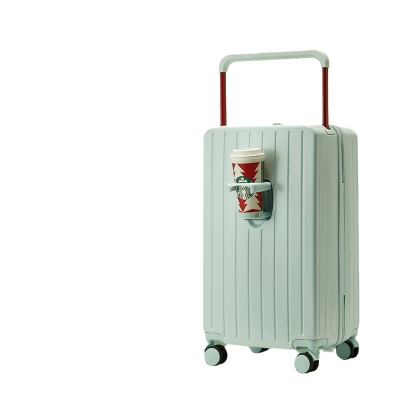 Wells 20-inčni ručni kofer s univerzalnim kotačićima, USB priključkom, vodootporan, otporan na ogrebotine, model 509, 3 kg, jednobojan, ABS+PC